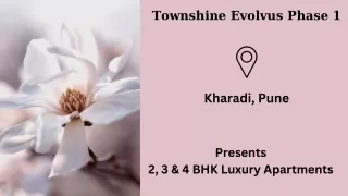 Townshine Evolvus Kharadi Pune Brochure