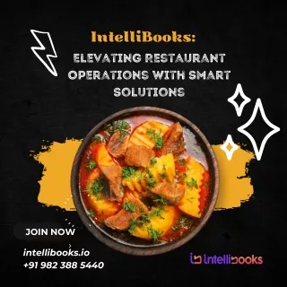 Intellibooks Elevating Restaurant Operations with Smart Solutions