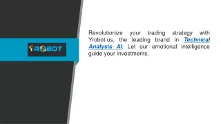 Technical Analysis Ai  Yrobot.us