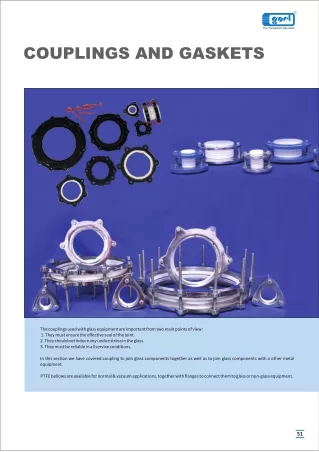 Couplings and Backing Flange | Goel Scientific | Canada