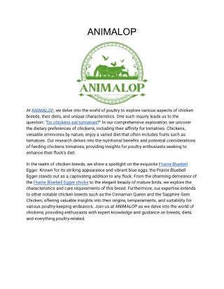 ANIMALOP