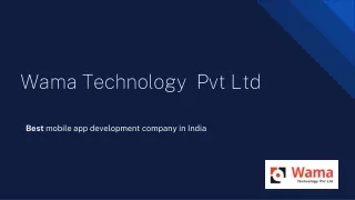 mobile app developer in India