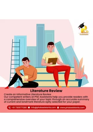 Literature Review Service  PhD Assistance