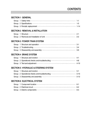 Hyundai 15P-7 Forklift Truck Service Repair Manual