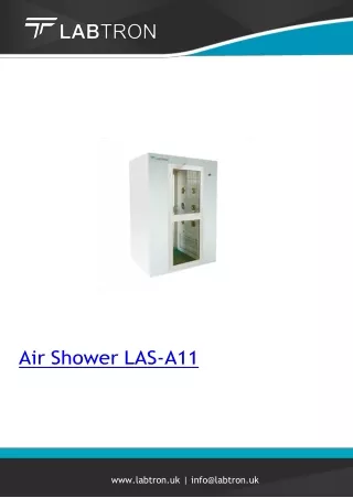 Air Shower - Number of Nozzles- 12