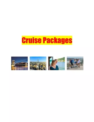 Cruise Packages