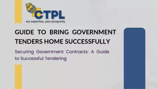 Mastering Government Tendering: Strategies for Success with Classic Tender