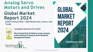 Analog Servo Motors and Drives Market Size, Forecast, Trends, Outlook By 2033