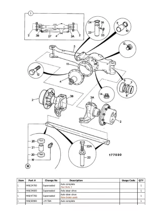 JCB 2CXU BACKHOE LOADER Parts Catalogue Manual (Serial Number 00760001-00764999)