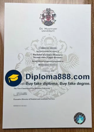 How to buy fake De Montfort University diploma?