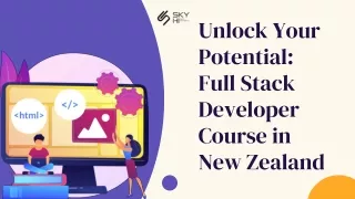 Full Stack Developer Course in New Zealand