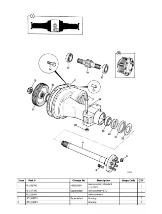 JCB 3CX-2 H’master BACKOHE LOADER Parts Catalogue Manual (Serial Number 00306001-00336999)