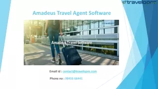 Amadeus Travel Agent Software