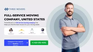 Experience Smooth Moving with Full Service Moving Company - Three Movers