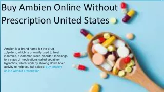 Buy Ambien Online Without Prescription United States