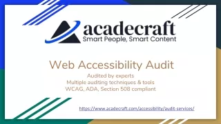 How To Conduct A Web Accessibility Audit