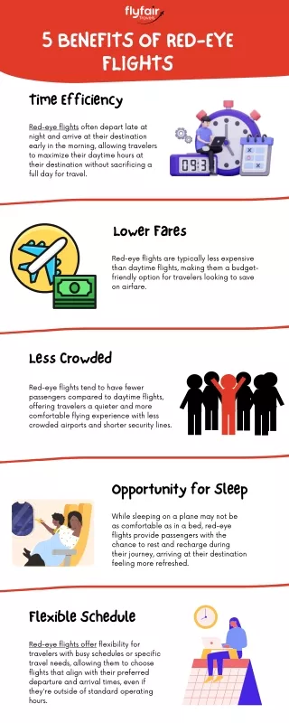 5 Benefits of Red-Eye Flights | FlyFairTravels