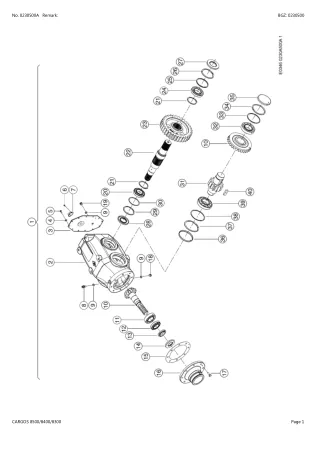 CLAAS CARGOS 8500 8400 8300 Loader Wagon Parts Catalogue Manual Instant Download (SN 99101001-99109999)