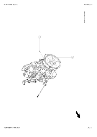 CLAAS CROP TIGER 40 TERRA TRAC Combine Parts Catalogue Manual Instant Download (SN 07000001-07099999)