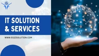 Best IT Solution Services | Web Design & Development | Egiz Solution