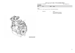 Deutz Fahr 6210 agrotron p-cshift Tractor Parts Catalogue Manual Instant Download (SN wsxaz60200ld50010 and up)