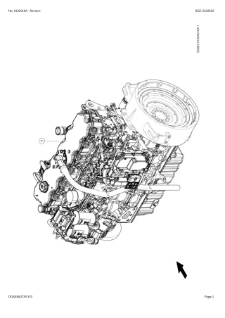 CLAAS DOMINATOR 370 Combine Parts Catalogue Manual Instant Download (SN 55600011-55699999)