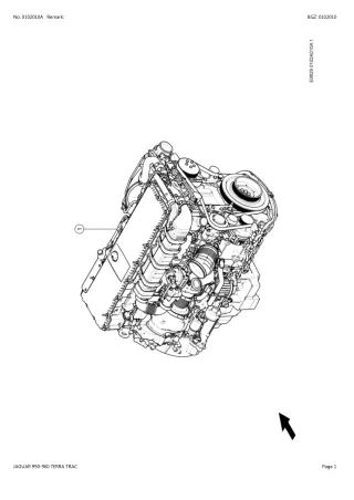 CLAAS JAGUAR 990-960 TERRA TRAC Forage Harvesters Parts Catalogue Manual Instant Download (SN 49900011-49999999)