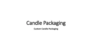 Candle Boxes