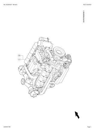 CLAAS LEXION 760 Combine Parts Catalogue Manual Instant Download (SN C5600011-C5699999)