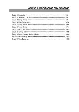 SUMITOMO R450LC-7 EXCAVATOR Service Repair Manual