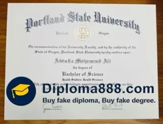 Order fake Portland State University diploma online,