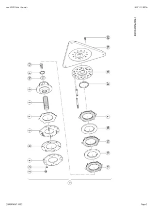 CLAAS QUADRANT 3300 Baler Parts Catalogue Manual Instant Download (SN 75700011-75799999)