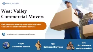 Top-Rated Commercial Movers in West Valley City