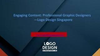 Engaging Content Professional Graphic Designers—Logo Design Singapore