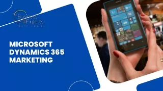 Microsoft Dynamics 365 Marketing
