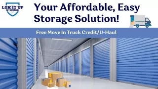 Affordable Storage Units Near Sapulpa, OK - Lok It Up storage