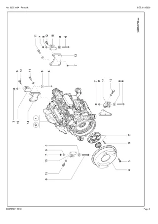 CLAAS SCORPION 6030 Telehandler Parts Catalogue Manual Instant Download (SN 400010001-400019999)