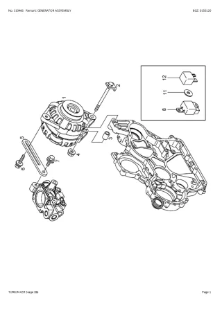 CLAAS TORION 639 Stage IIIb Wheel Loader Parts Catalogue Manual Instant Download (SN K5200051-K5200200)