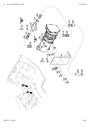 CLAAS TORION 1177 Stage IV Wheel Loader Parts Catalogue Manual Instant Download (SN K5500051-K5599999)