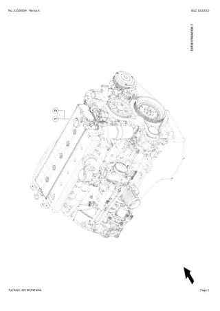 CLAAS TUCANO 430 MONTANA Combine Parts Catalogue Manual Instant Download (SN 83100001-83109999)