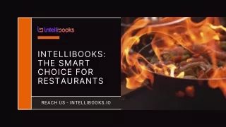 Join IntelliBooks Elevate Your Restaurant Experience