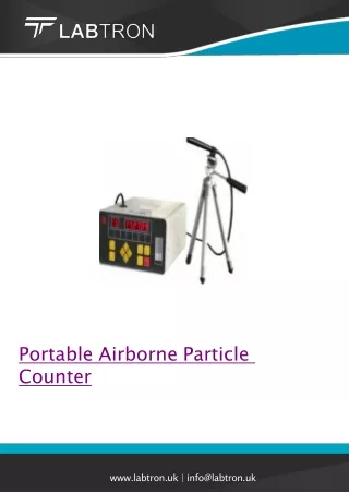 Portable-Airborne-Particle-Counter