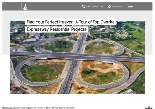 Dwarka Expressway Residential Projects