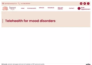 Telehealth for Mood Disorders