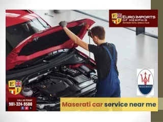 Maserati car service near me | Euro Imports of Memphis Ltd Inc