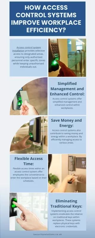 How Access Control Systems Improve Workplace Efficiency