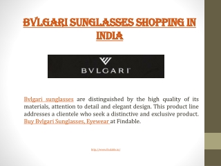 Bvlgari stores in India near you to shop sunglasses