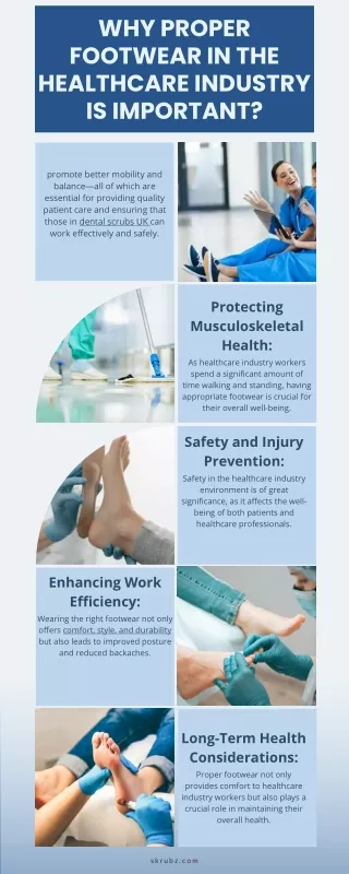 Why Proper Footwear in the Healthcare Industry is Important