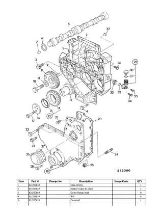 JCB 412 Wheeled Loader Parts Catalogue Manual (Serial Number 00526178-00526407)