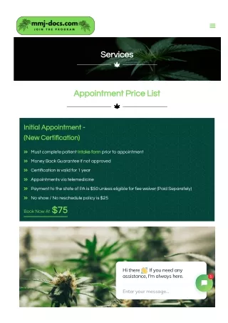 PA Medical Marijuanas Card Renewal Service - MMJ-Docs.com